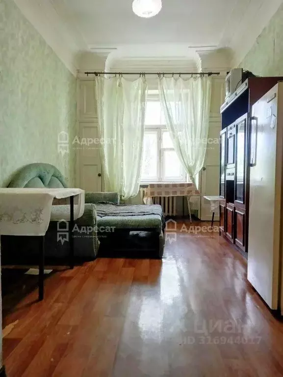 Комната Волгоградская область, Волгоград ул. Возрождения, 14 (15.6 м) - Фото 0