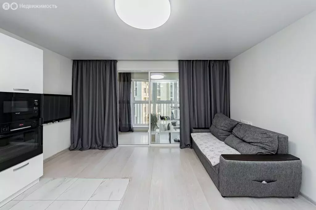 Квартира-студия: Тюмень, улица Николая Ростовцева, 26к1 (29.3 м) - Фото 2