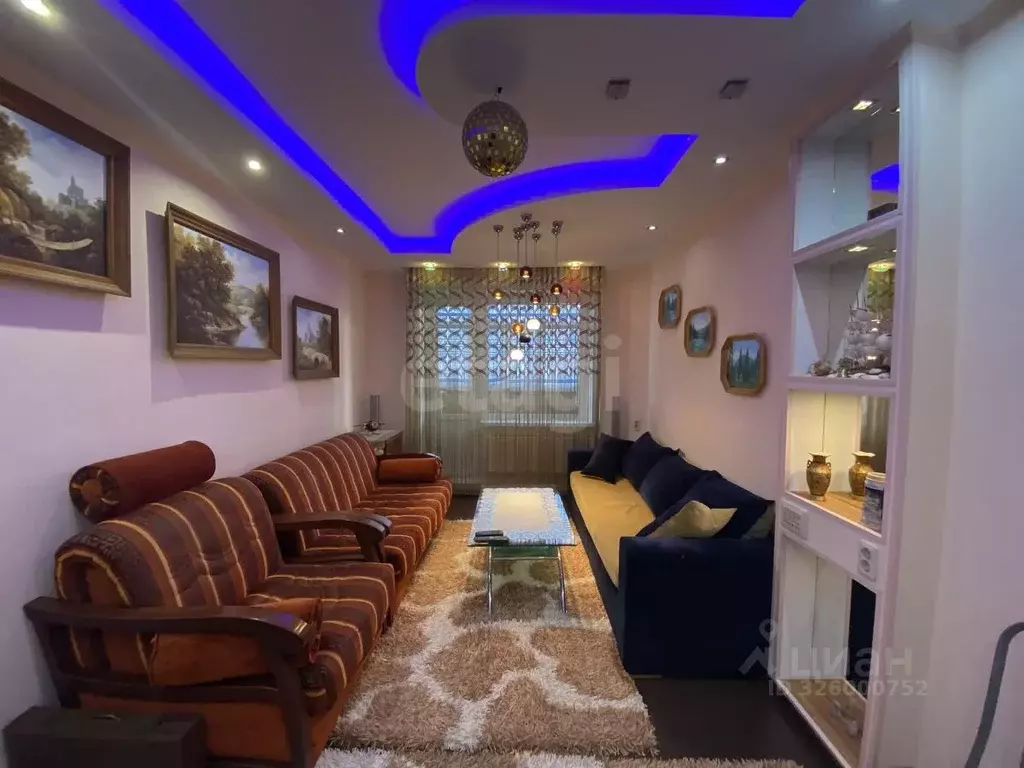 2-к кв. Ямало-Ненецкий АО, Ноябрьск ул. Владимира Высоцкого, 26 (51.0 ... - Фото 1