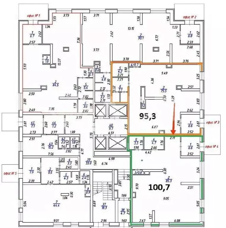 Офис в Удмуртия, Ижевск ул. Герцена, 8к2 (93 м) - Фото 2