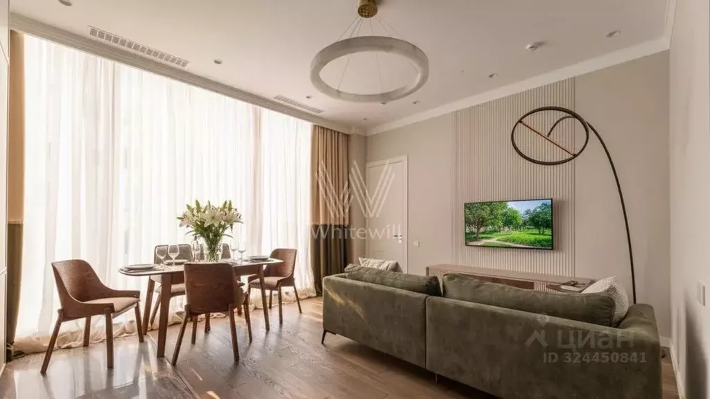 3-к кв. Москва 2-я Брестская ул., 6 (88.0 м) - Фото 1