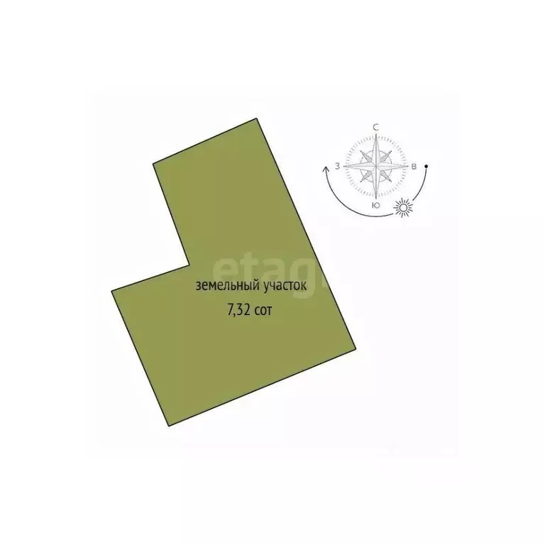 Участок в Новосибирская область, Новосибирский район, Морской ... - Фото 2