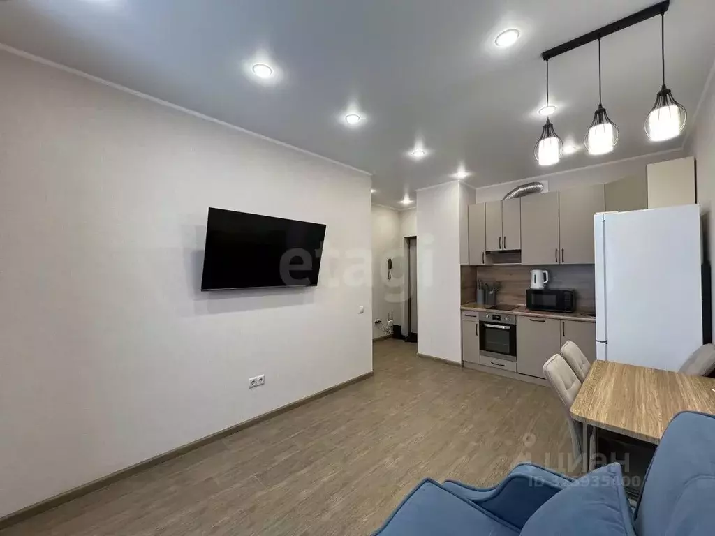 1-к кв. Тюменская область, Тюмень ул. Краснооктябрьская, 4Ак2 (30.0 м) - Фото 2