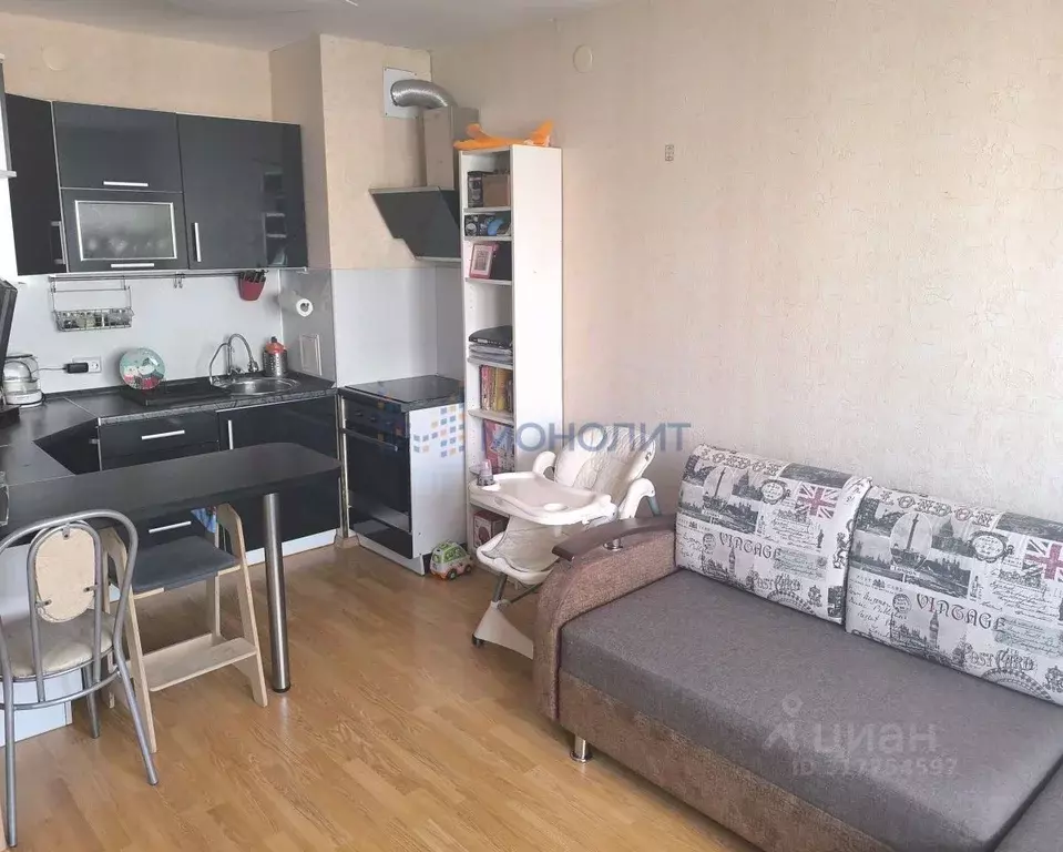 1-к кв. Нижегородская область, Нижний Новгород ул. Движенцев, 36 (29.0 ... - Фото 0