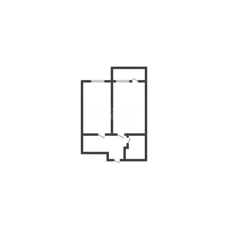1-комнатная квартира: Тверь, 1-я улица Трусова, 2 (42.6 м) - Фото 1