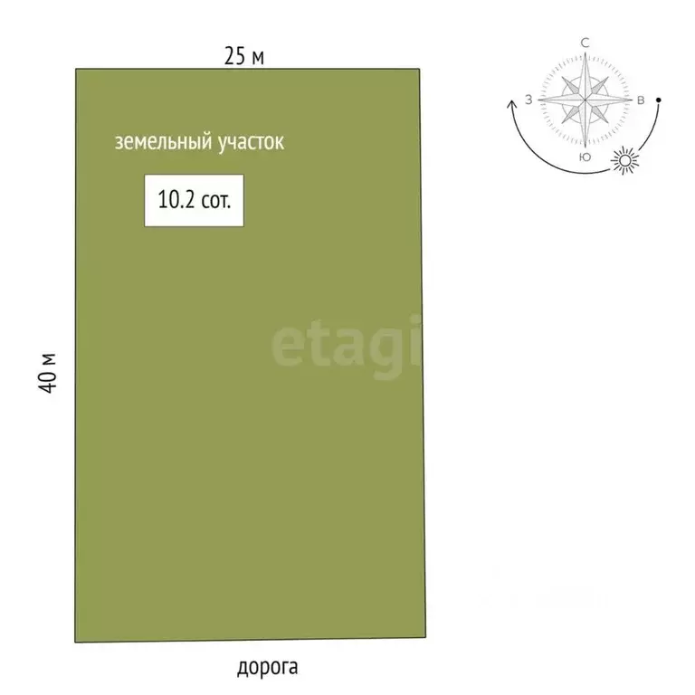 Участок в Тюменская область, Тюменский муниципальный округ, с. Кулига ... - Фото 2