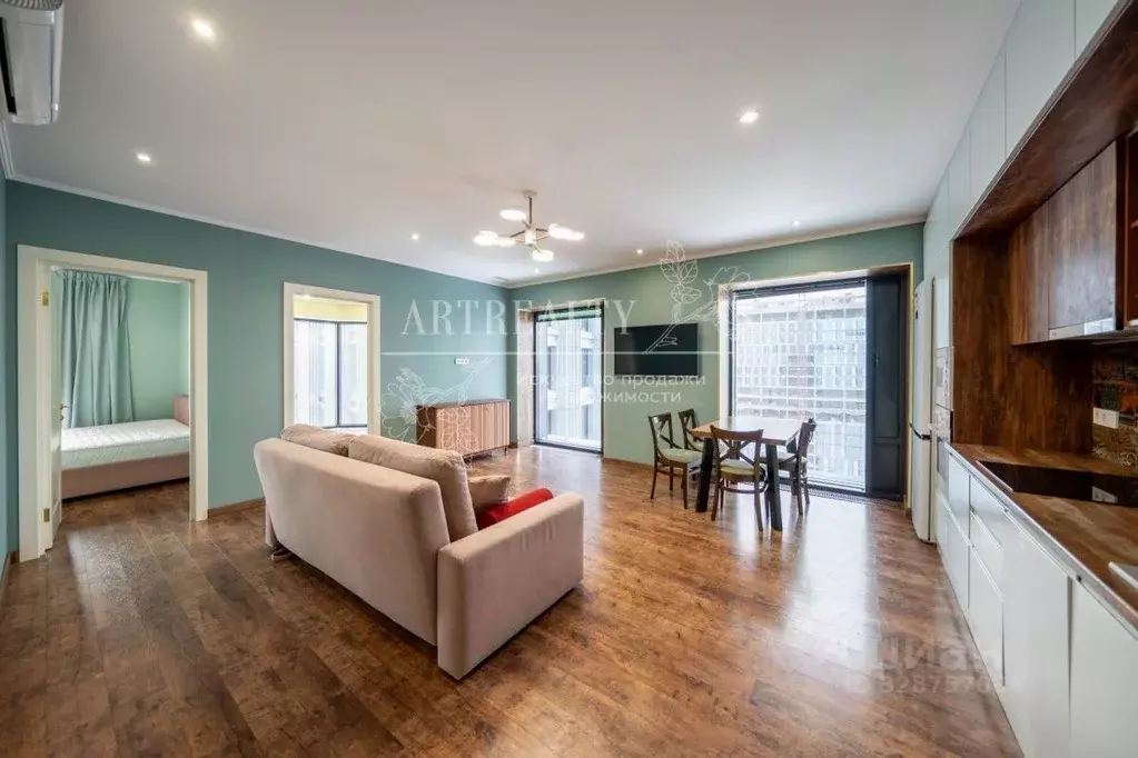 2-к кв. Москва Дмитровский проезд, 1 (67.0 м) - Фото 1