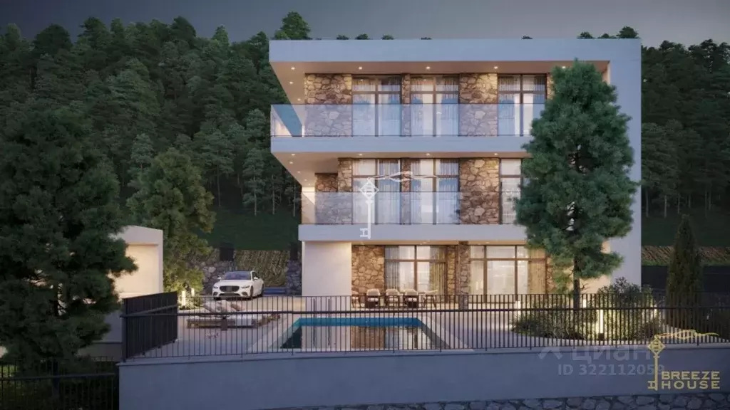 Дом в Крым, Ялта муниципальный округ, Гаспра пгт ул. Горького, 42В ... - Фото 1