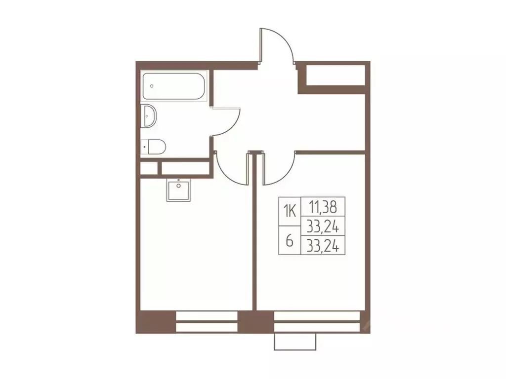 1-к кв. Московская область, Ивантеевка Пушкинский городской округ, ... - Фото 1
