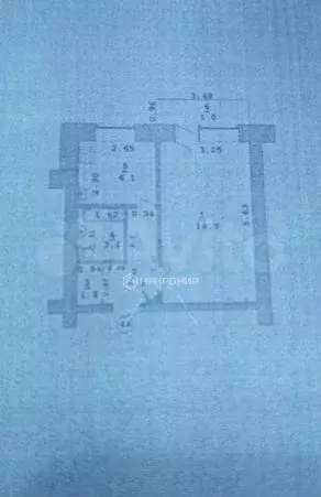 1-к. квартира, 33 м, 5/5 эт. - Фото 0