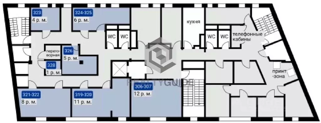 Офис в Москва ул. Земляной Вал, 8 (17 м) - Фото 1