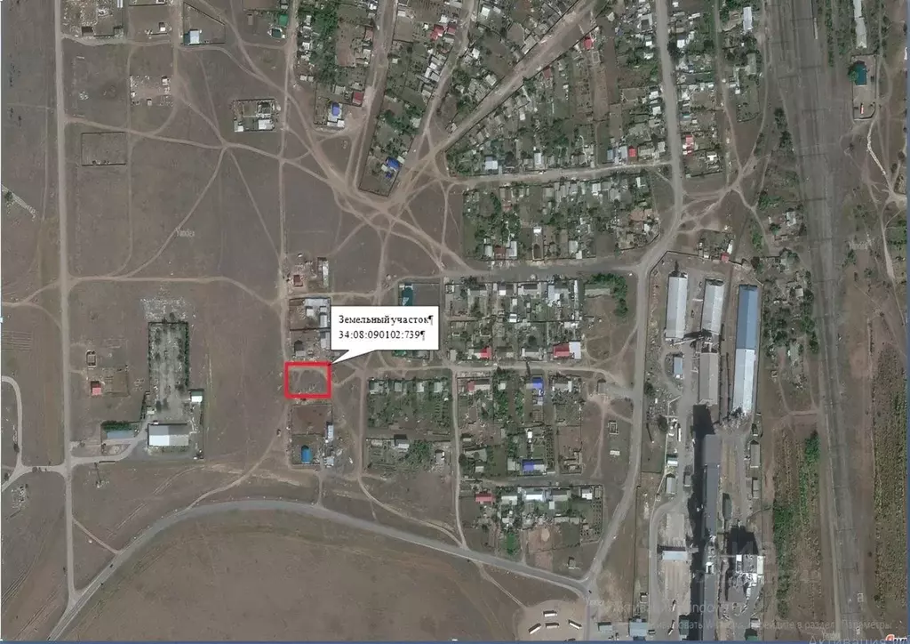 Участок в Волгоградская область, Иловлинский район, Качалинское с/пос, ... - Фото 1