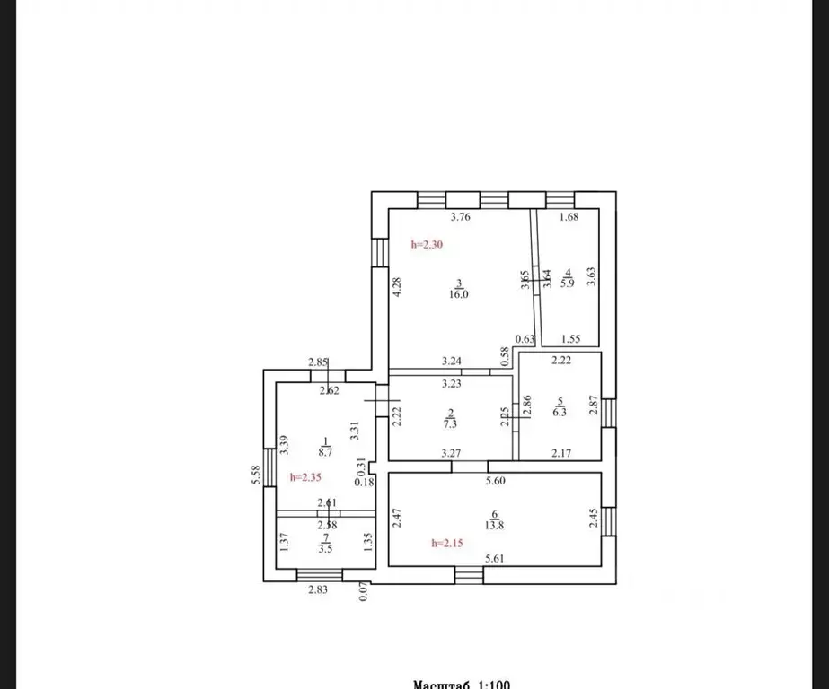 Дом в Башкортостан, Уфа Сосновская ул., 57 (65 м) - Фото 0