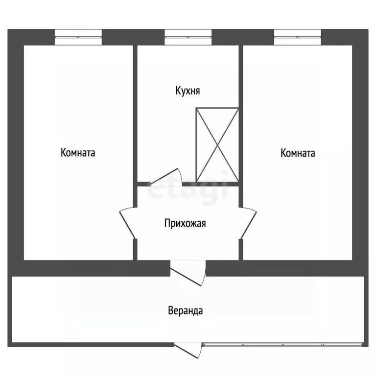 Дом в Вологодская область, Грязовецкий муниципальный округ, Бакланка ... - Фото 2