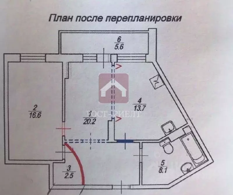 2-к кв. Саратовская область, Саратов Валовая ул., 12 (68.0 м) - Фото 1