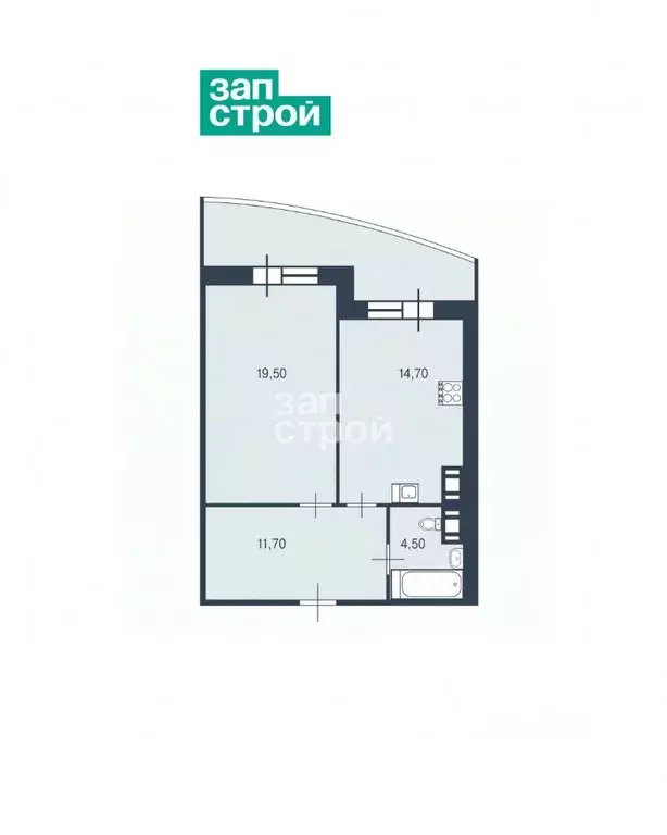 1-к кв. Санкт-Петербург Софийская ул., 48к4 (51.0 м) - Фото 1