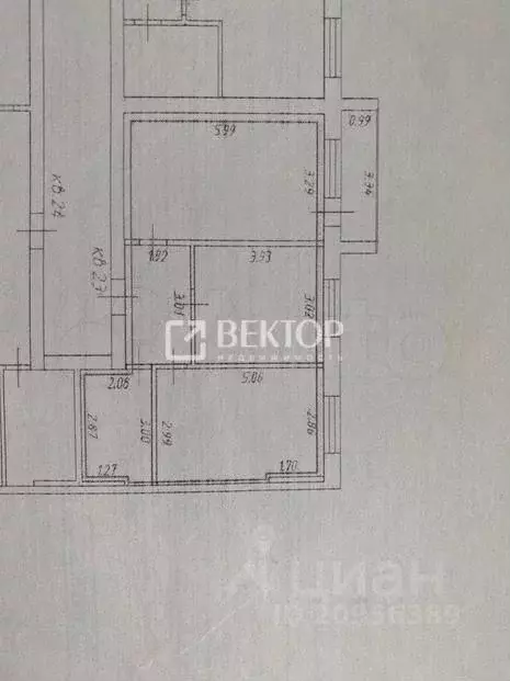2-к кв. Ивановская область, Кохма ул. Московская, 49 (63.0 м) - Фото 1