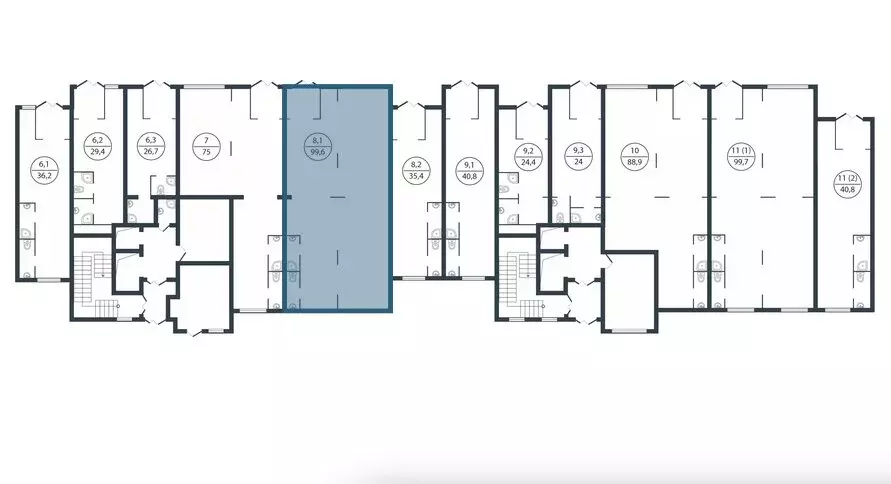 Помещение свободного назначения (99.6 м) - Фото 2
