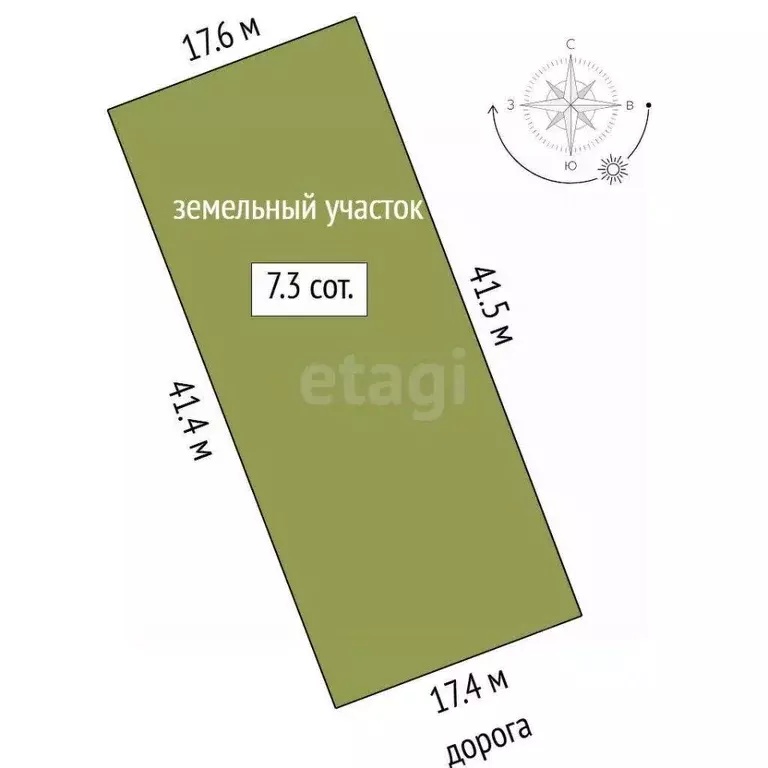 Участок в Тюменская область, Тюменский муниципальный округ, с. ... - Фото 1