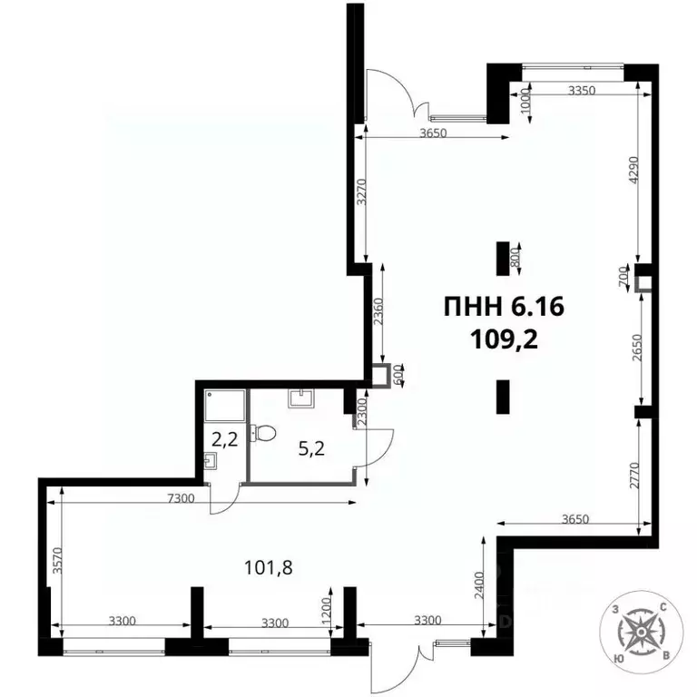 Помещение свободного назначения в Московская область, Химки Подрезково ... - Фото 2