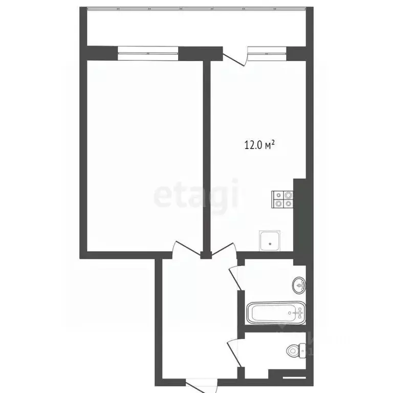 1-к кв. Мордовия, Саранск Севастопольская ул., 11А (42.0 м) - Фото 2