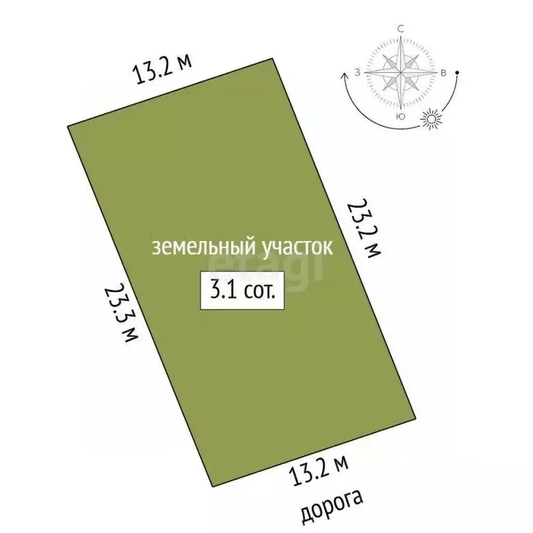 Участок в Башкортостан, Стерлитамак Строитель-1 СНТ,  (3.1 сот.) - Фото 2