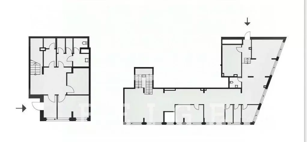Помещение свободного назначения в Москва Шмитовский проезд, 39к2 (292 ... - Фото 2