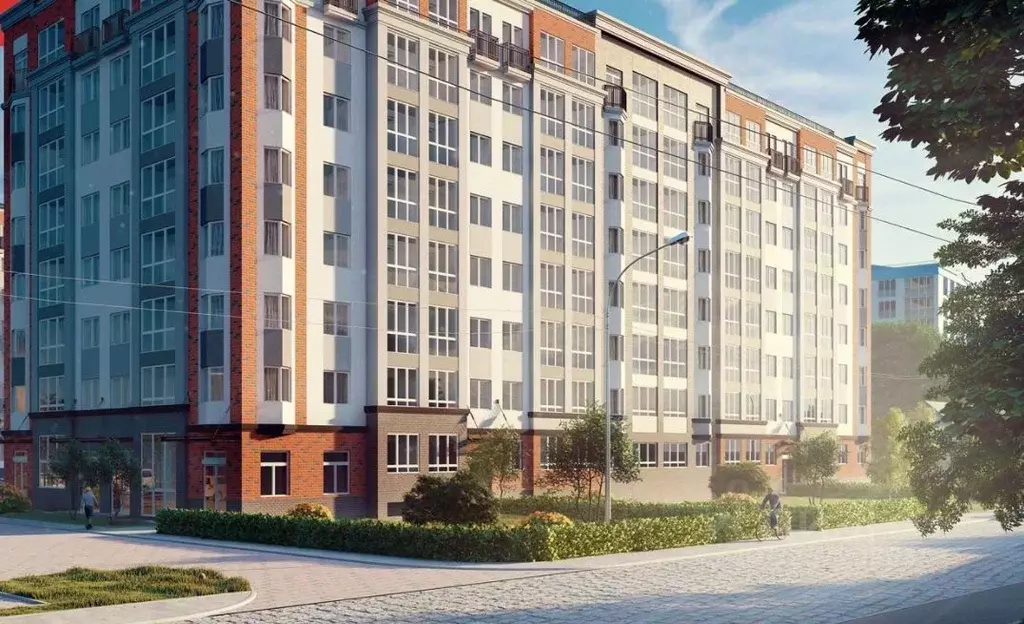 2-к кв. Калининградская область, Калининград Минусинская ул., 9 (55.55 ... - Фото 1