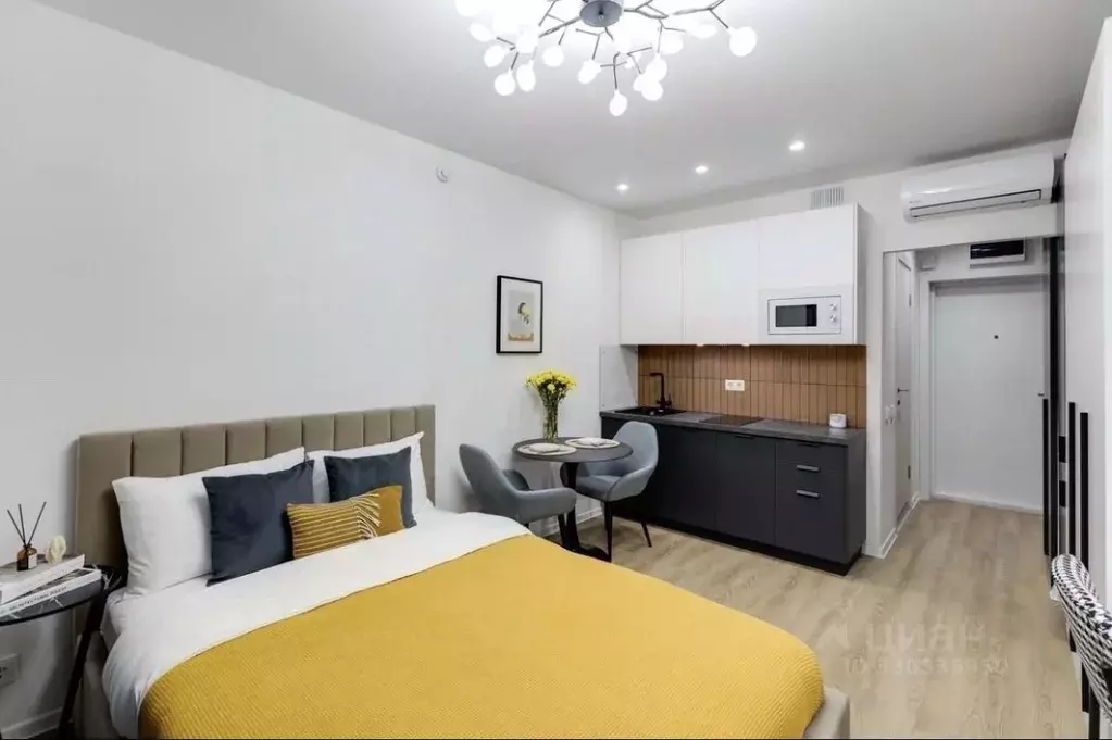 Студия Москва ул. Малая Очаковская, 4Ак2 (25.0 м) - Фото 2