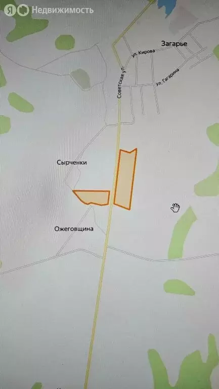 Участок в Юрьянский район, село Загарье (130 м) - Фото 0