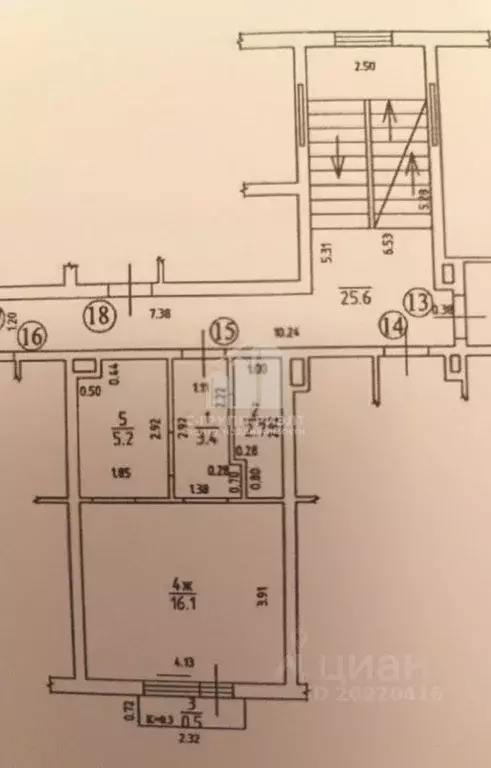Студия Калининградская область, Калининград Товарная ул., 1А (27.4 м) - Фото 2