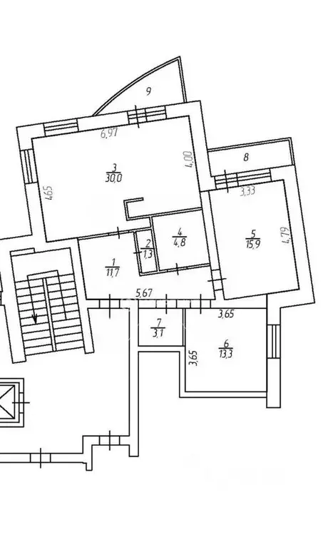3-к кв. Челябинская область, Челябинск ул. Академика Королева, 14 ... - Фото 2