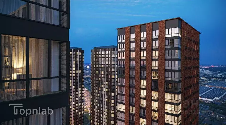 Студия Москва Волгоградский просп., 32К2 (23.0 м) - Фото 2