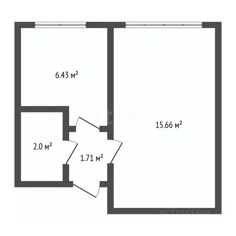 1-к кв. Воронежская область, с. Верхняя Хава ул. 50 лет Октября, 42 ... - Фото 2