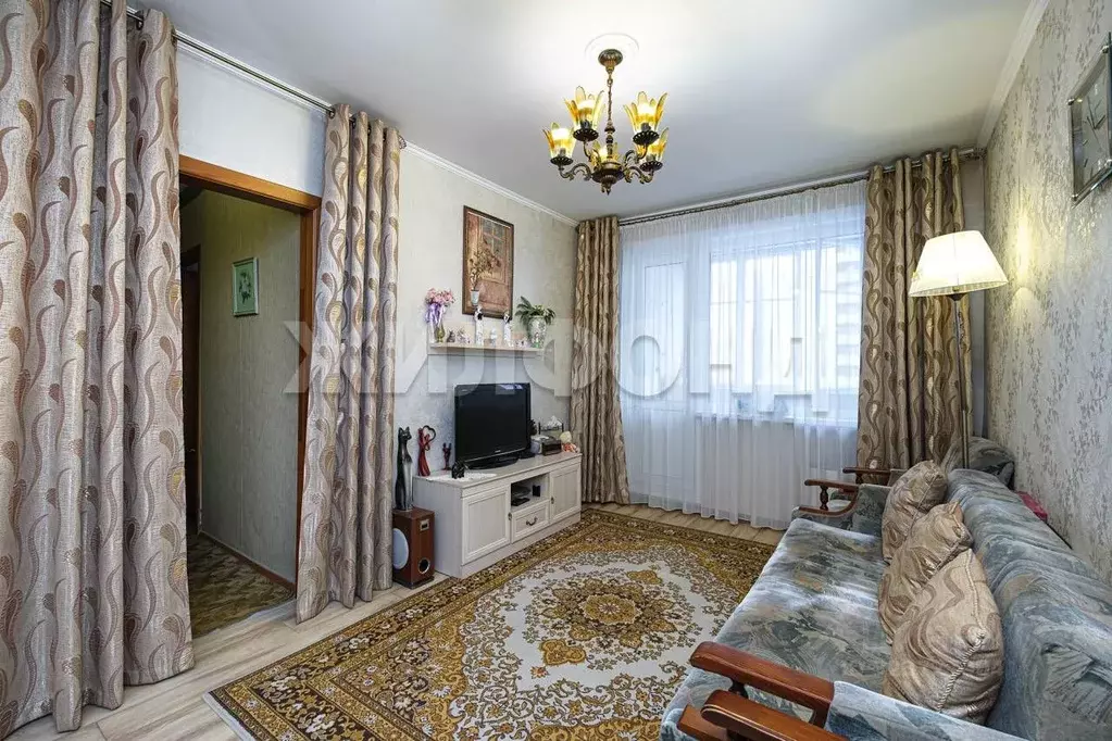 2-к кв. Новосибирская область, Новосибирск Железнодорожная ул., 8/1 ... - Фото 2