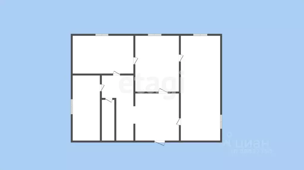 3-к кв. Карачаево-Черкесия, Черкесск Октябрьская ул., 9Н (86.0 м) - Фото 1
