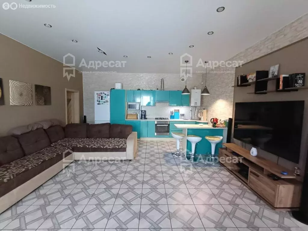 Дом в село Большие Чапурники, Сарпинская улица (106.3 м) - Фото 1