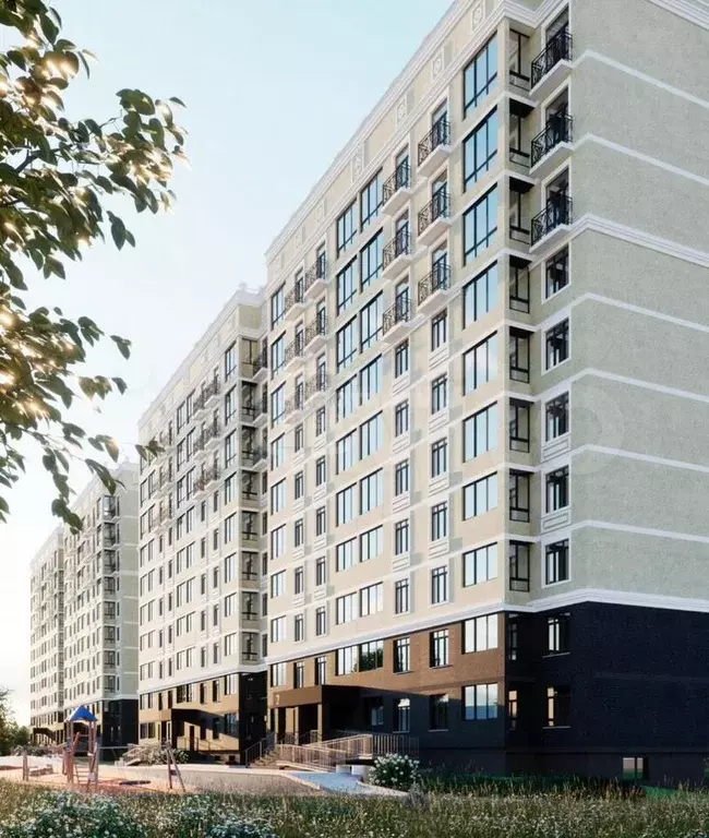 2-к. квартира, 74 м, 1/10 эт. - Фото 1