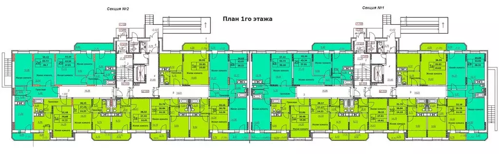 1-комнатная квартира: Клин, микрорайон Майданово, 4к2 (32.18 м) - Фото 1