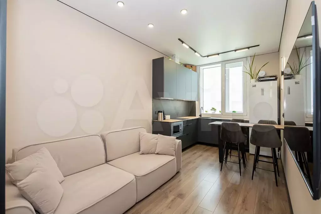 1-к. квартира, 37,5 м, 21/23 эт. - Фото 1