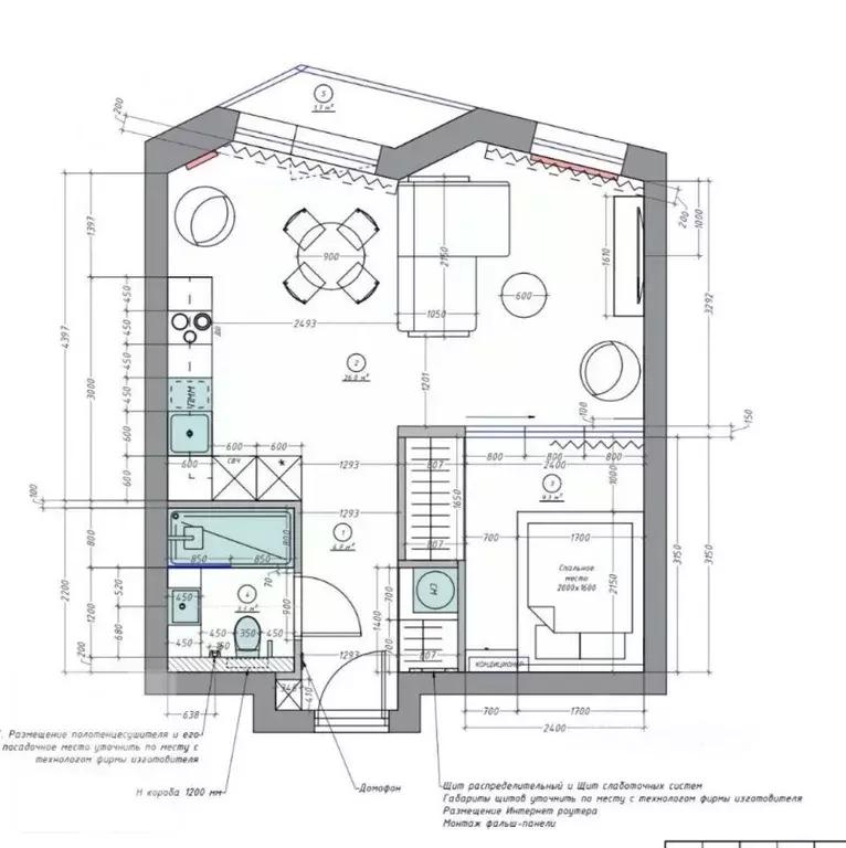 1-к кв. Москва Волоколамское ш., 81/2с6 (43.9 м) - Фото 2
