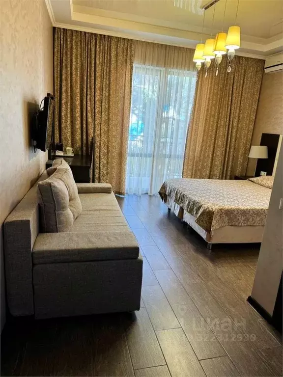 Комната Краснодарский край, Геленджик ул. Толстого, 8А (18.0 м) - Фото 1