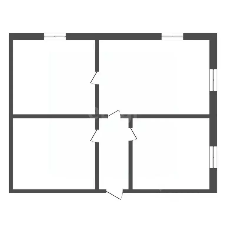 3-к кв. Амурская область, Благовещенск городской округ, с. Белогорье ... - Фото 2