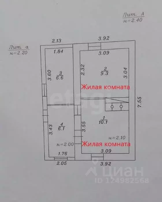 Дом в Краснодарский край, Темрюкский район, пос. Сенной ул. Ленина (45 ... - Фото 2