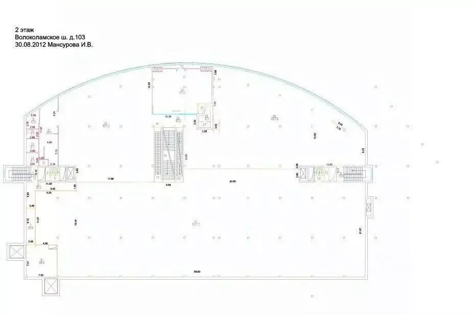Помещение свободного назначения в Москва Волоколамское ш., 103 (5844 ... - Фото 2