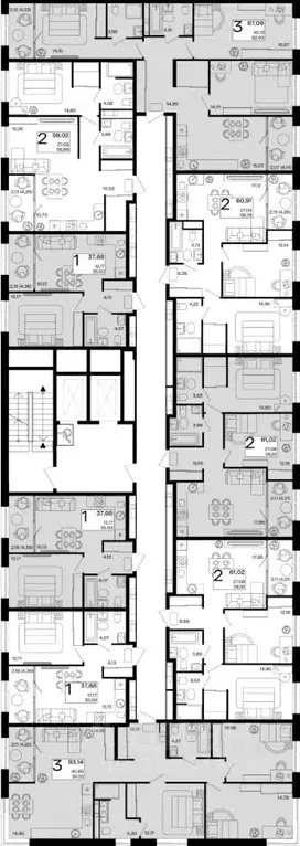 3-к кв. Краснодарский край, Краснодар Хлопчато-бумажный Комбинат мкр, ... - Фото 2