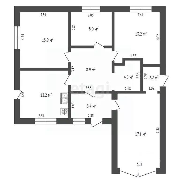 Дом в Тюменская область, Тюмень Березняки СНТ,  (100 м) - Фото 2