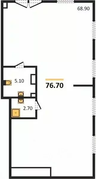 Помещение свободного назначения в Москва ул. Щорса, 6К1 (78 м) - Фото 0