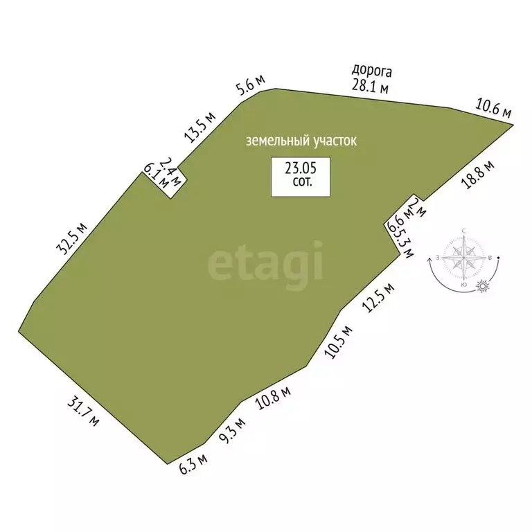 Дом в посёлок Песочное, Красногорская улица (72.5 м) - Фото 2