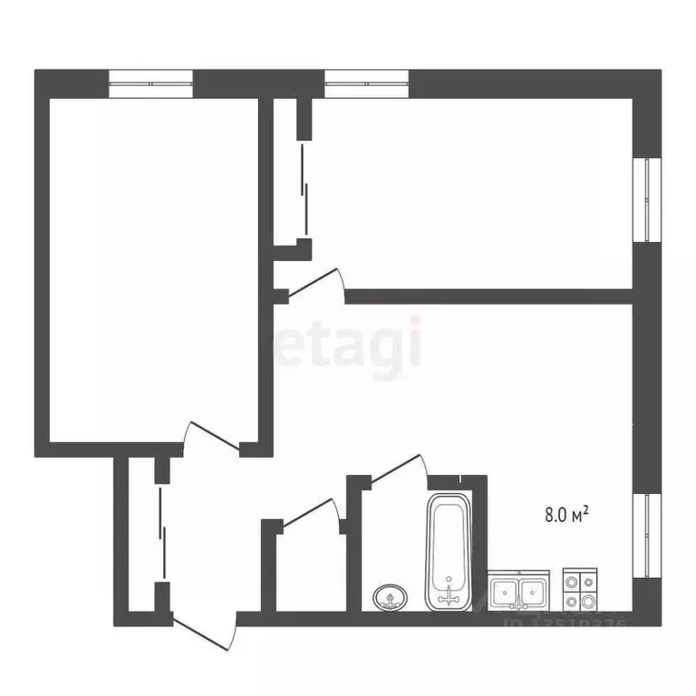 3-к кв. Красноярский край, Норильск ул. Кирова, 29 (72.4 м) - Фото 1